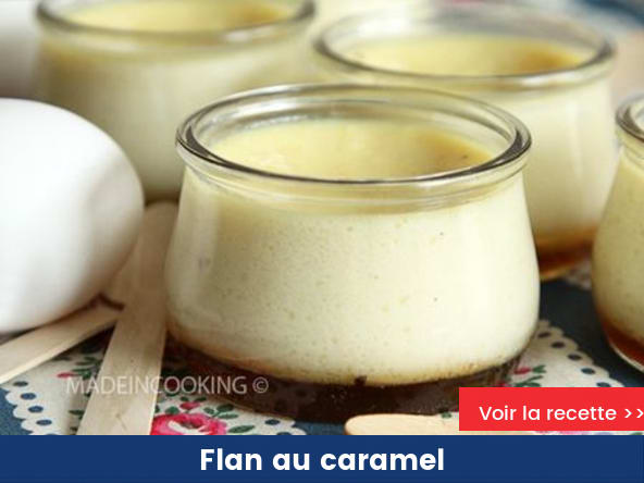 Flan au caramel
